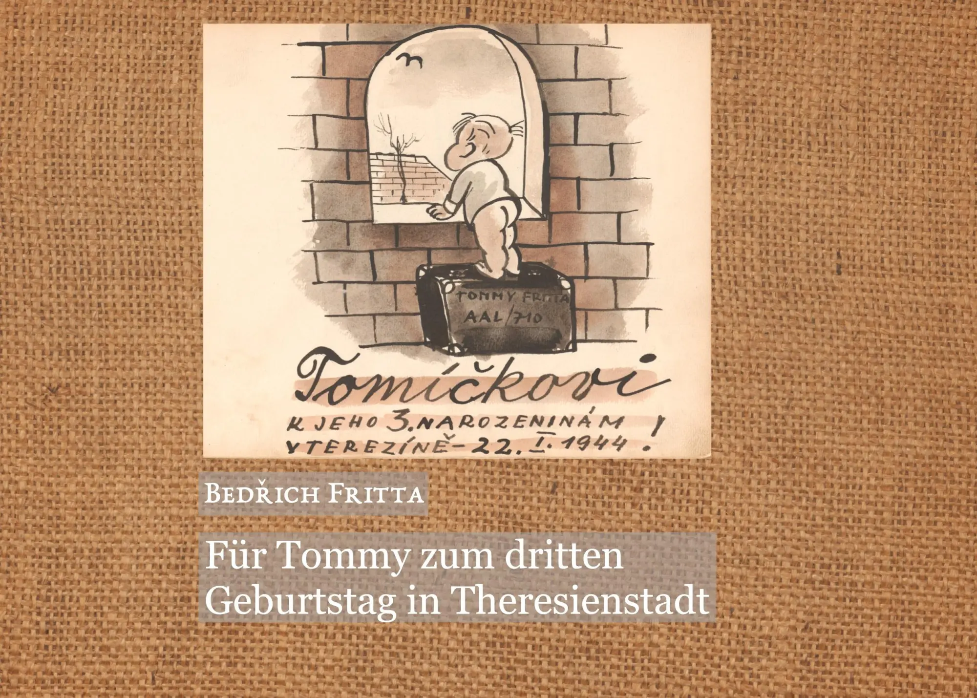 Cover: 9783743750081 | Für Tommy zum dritten Geburtstag in Theresienstadt | Bedrich Fritta