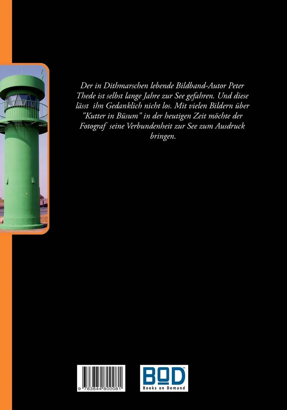 Rückseite: 9783844800081 | Kutter in Büsum | Peter Thede | Taschenbuch | 48 S. | Deutsch | 2011