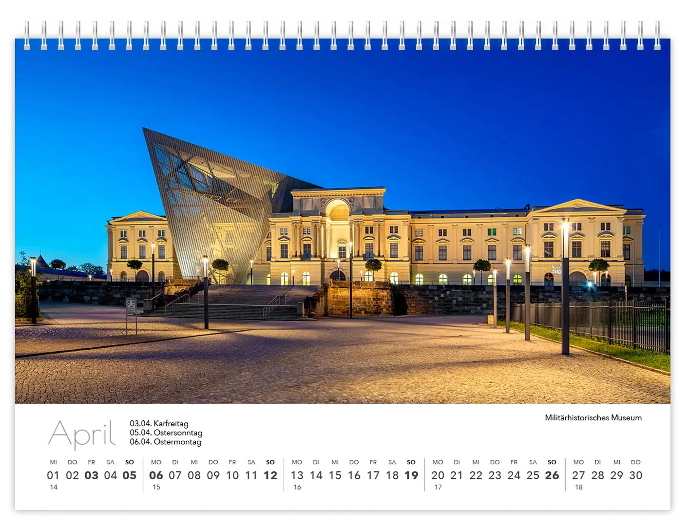 Bild: 9783910680081 | Kalender Dresden Elbflorenz kompakt 2026 | K4 Verlag (u. a.) | Deutsch