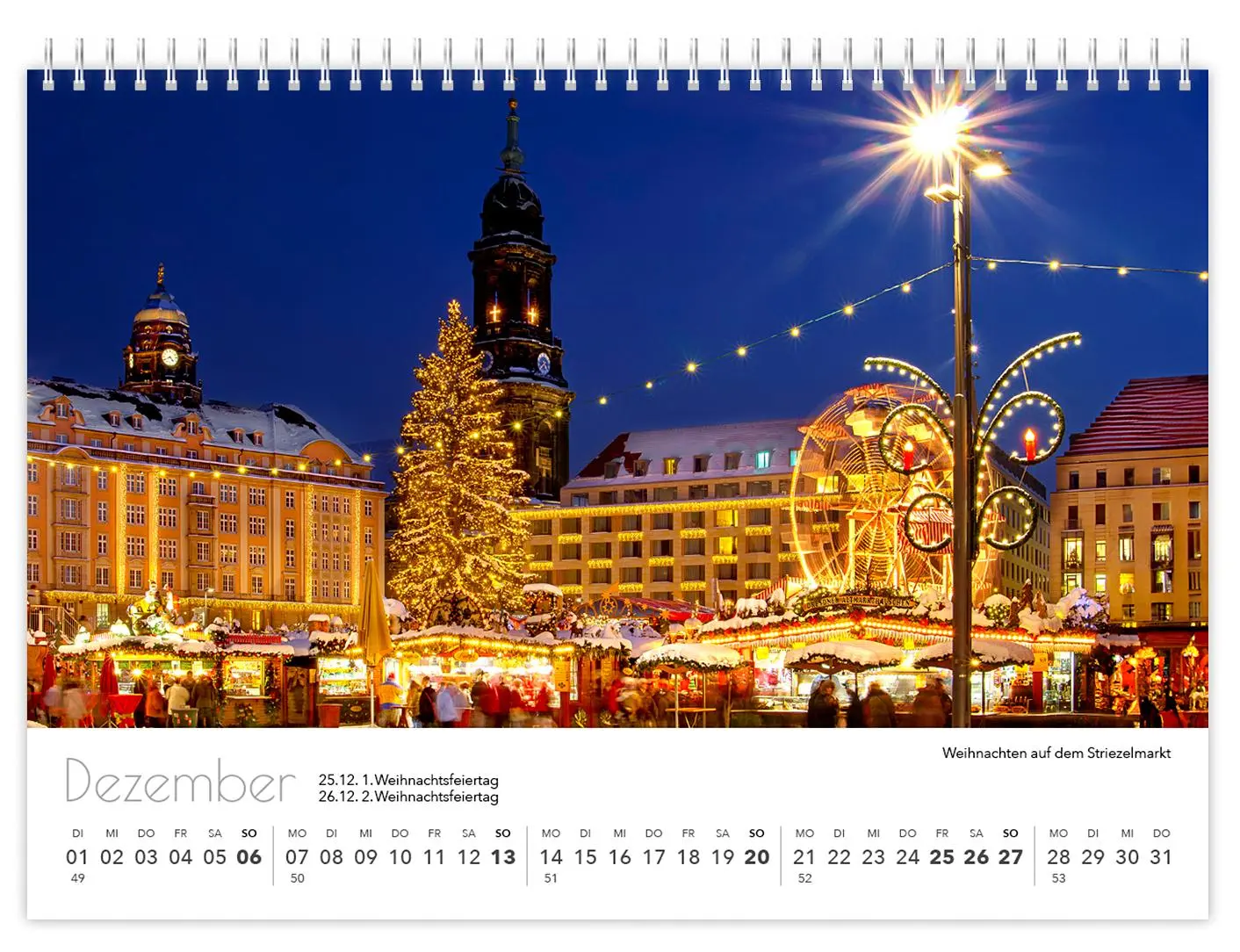 Bild: 9783910680081 | Kalender Dresden Elbflorenz kompakt 2026 | K4 Verlag (u. a.) | Deutsch