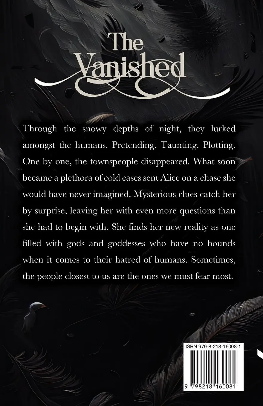 Rückseite: 9798218160081 | The Vanished | Marissa D'Angelo | Taschenbuch | Englisch | 2024