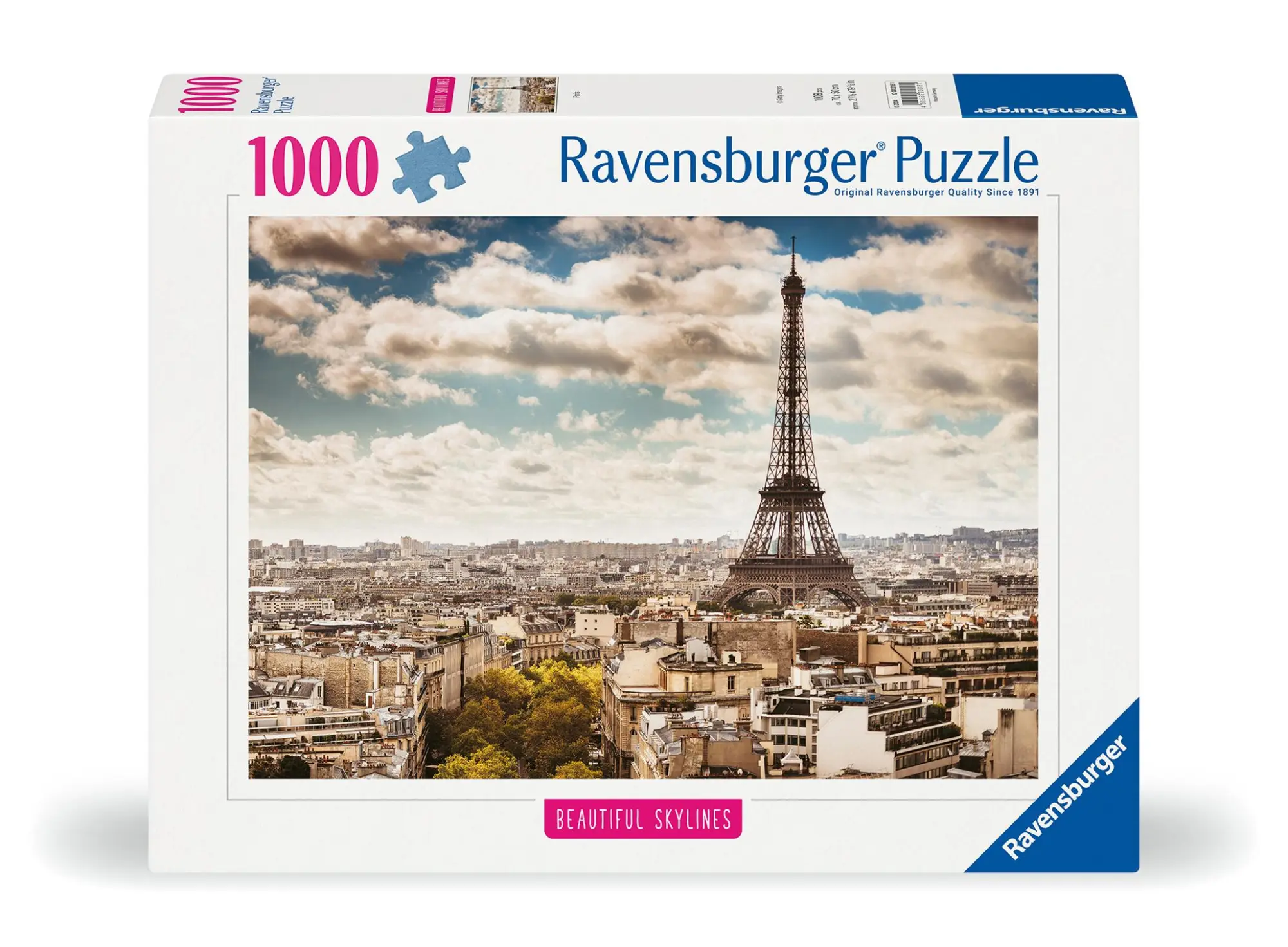 Cover: 4005555000181 | Erwachsenenpuzzle 1000 Teile - Paris | Spiel | Erwachsenenpuzzle