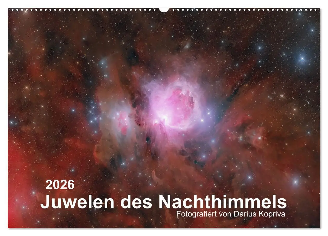 Cover: 9783457320181 | Juwelen des Nachthimmels (Wandkalender 2026 DIN A2 quer), CALVENDO...