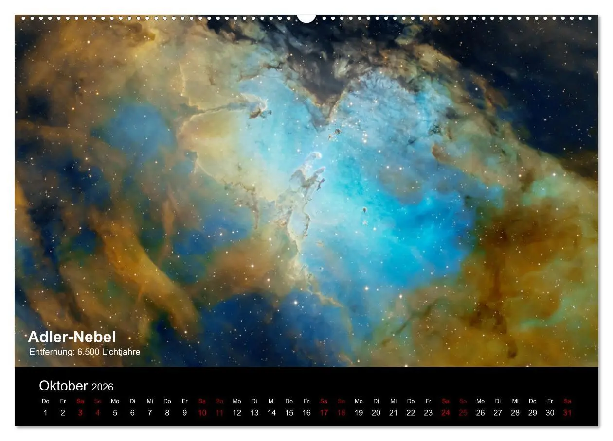 Bild: 9783457320181 | Juwelen des Nachthimmels (Wandkalender 2026 DIN A2 quer), CALVENDO...