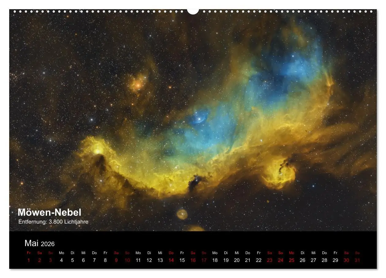 Bild: 9783457320181 | Juwelen des Nachthimmels (Wandkalender 2026 DIN A2 quer), CALVENDO...