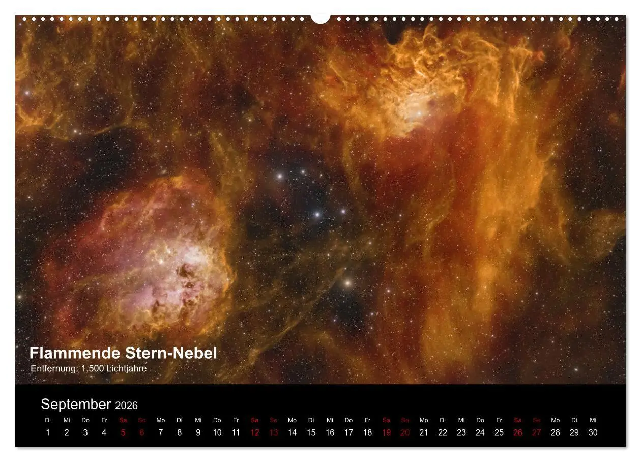 Bild: 9783457320181 | Juwelen des Nachthimmels (Wandkalender 2026 DIN A2 quer), CALVENDO...