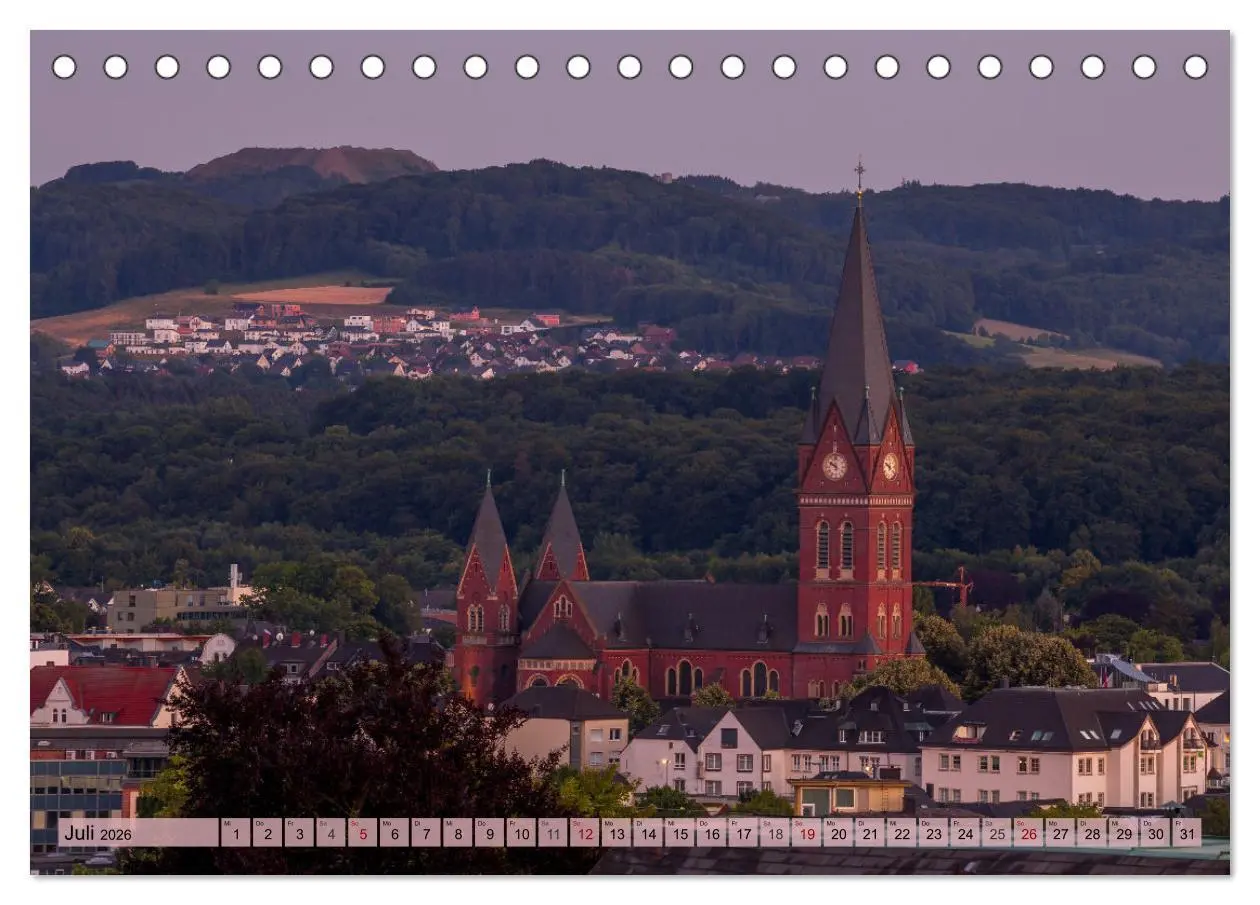 Bild: 9783457630181 | Neheim Leuchtenstadt mit "Sauerländer Dom" (Tischkalender 2026 DIN...