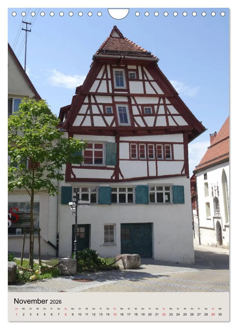 Bild: 9783516410181 | Fachwerkhäuser - schmal, krumm, schief (Wandkalender 2026 DIN A4...