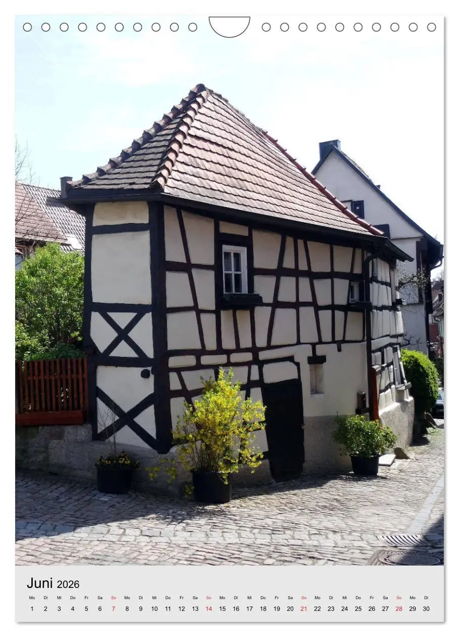 Bild: 9783516410181 | Fachwerkhäuser - schmal, krumm, schief (Wandkalender 2026 DIN A4...