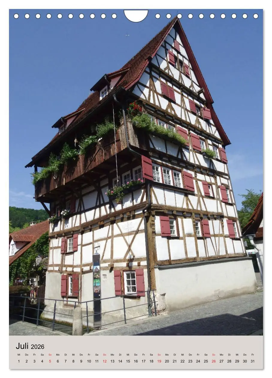 Bild: 9783516410181 | Fachwerkhäuser - schmal, krumm, schief (Wandkalender 2026 DIN A4...
