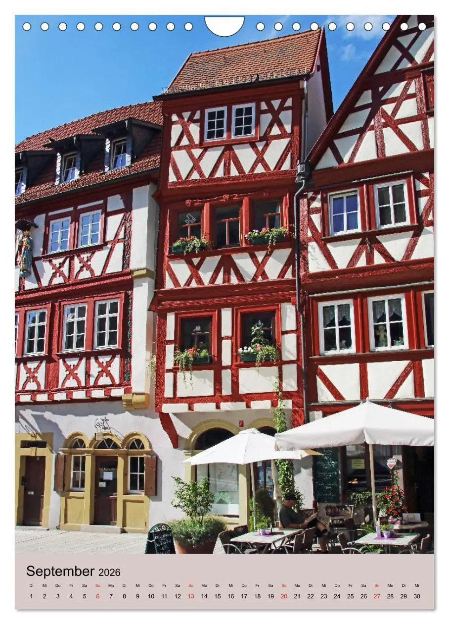 Bild: 9783516410181 | Fachwerkhäuser - schmal, krumm, schief (Wandkalender 2026 DIN A4...