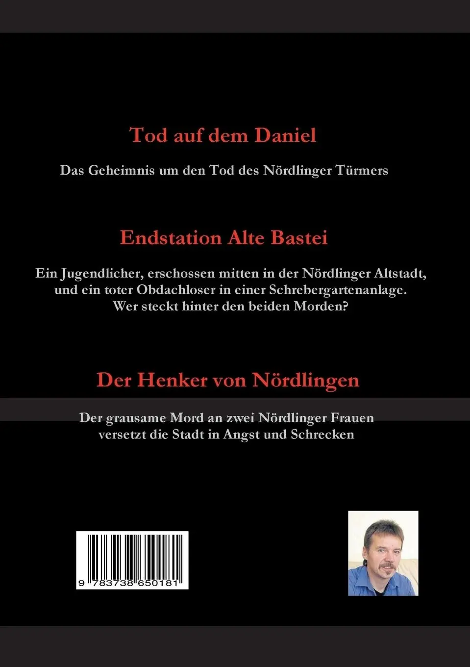 Rückseite: 9783738650181 | Die Nördlinger Krimi-Trilogie | Günter Schäfer | Taschenbuch | 548 S.