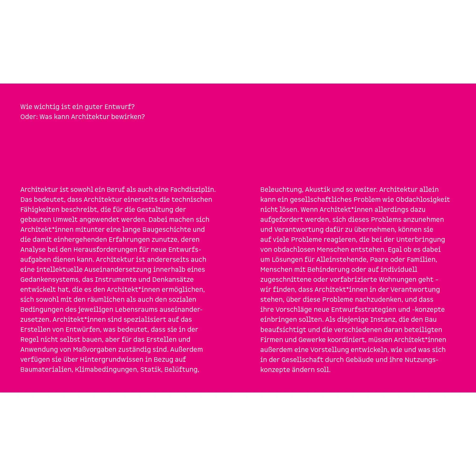 Bild: 9783966800181 | Who's Next | Obdachlosigkeit, Architektur und die Stadt | Buch | 2021