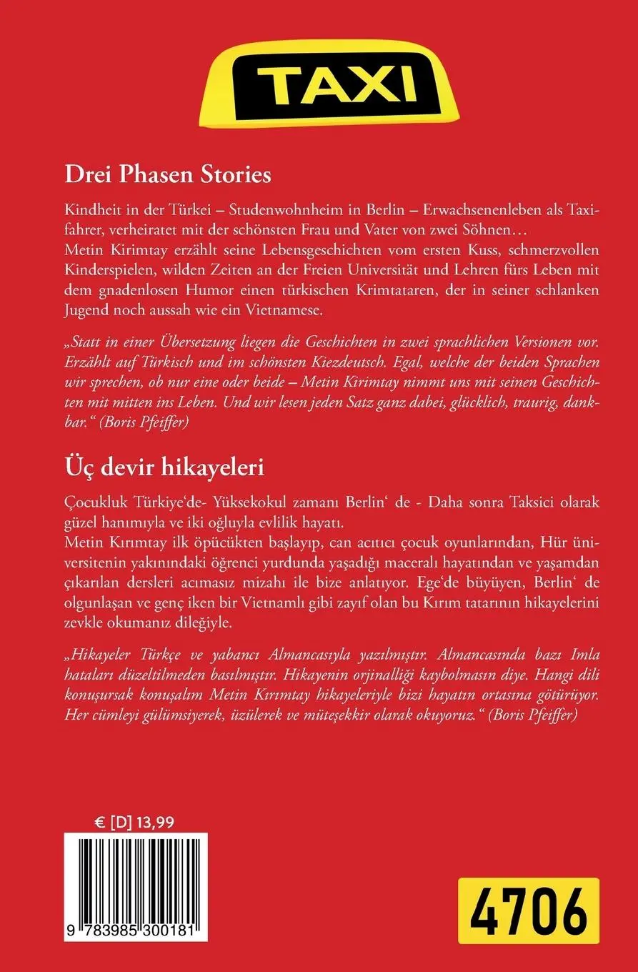 Rückseite: 9783985300181 | Hamiyet, wo bleibt mein Küsschen? / Hamiyet hani bana öpücük!! | Buch