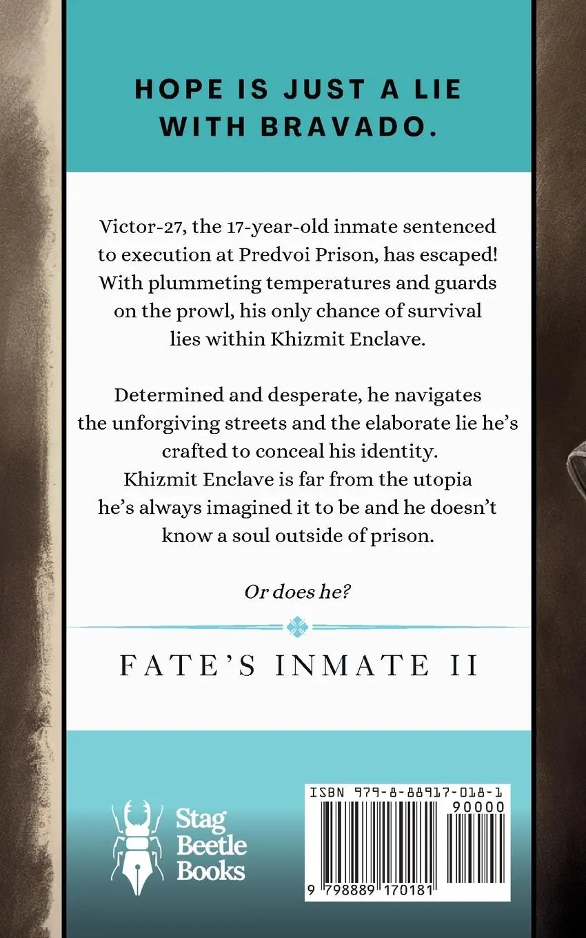 Rückseite: 9798889170181 | The Masked Victor | L. Blaise Hues | Taschenbuch | Englisch | 2024