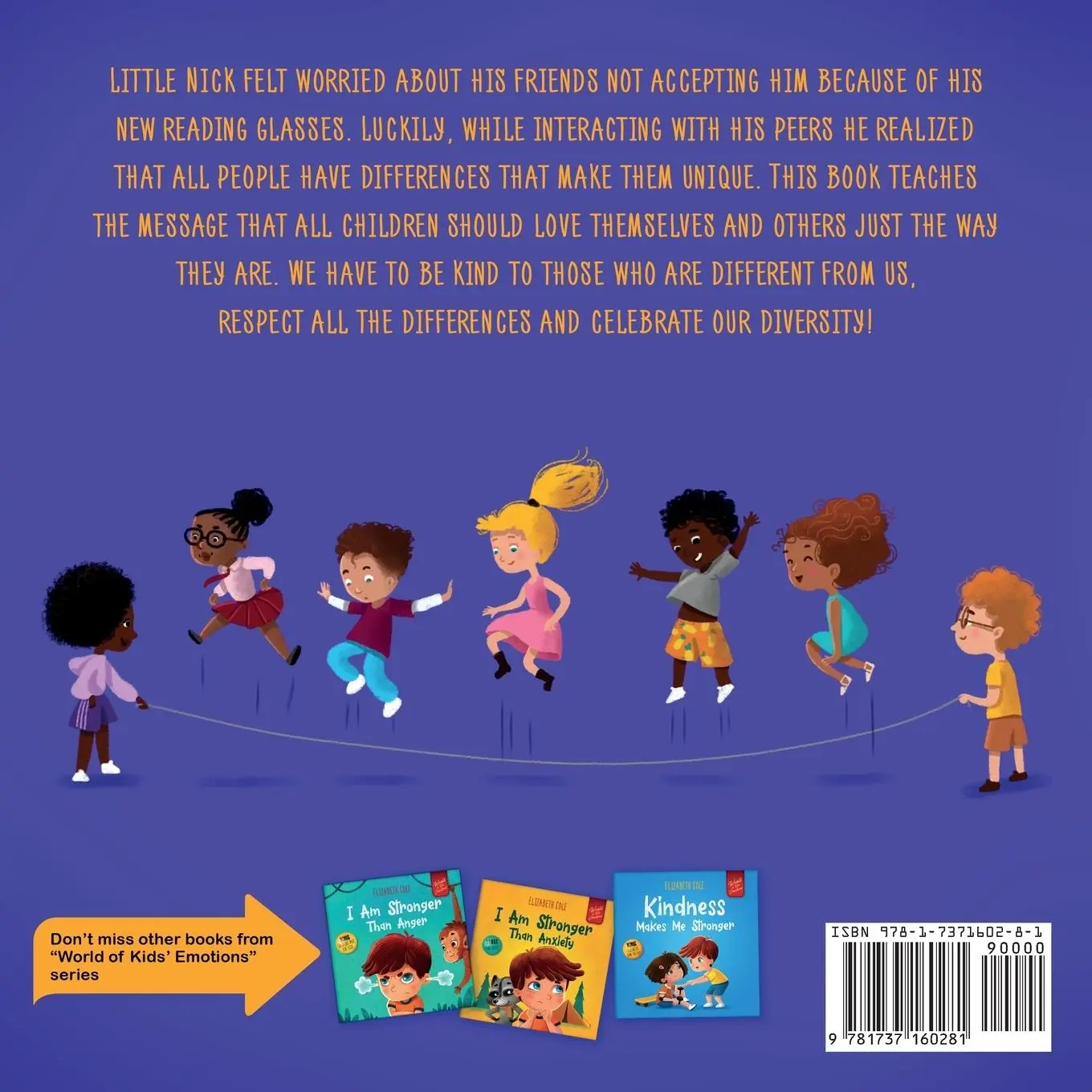 Rückseite: 9781737160281 | Our Diversity Makes Us Stronger | Elizabeth Cole | Taschenbuch | 2021