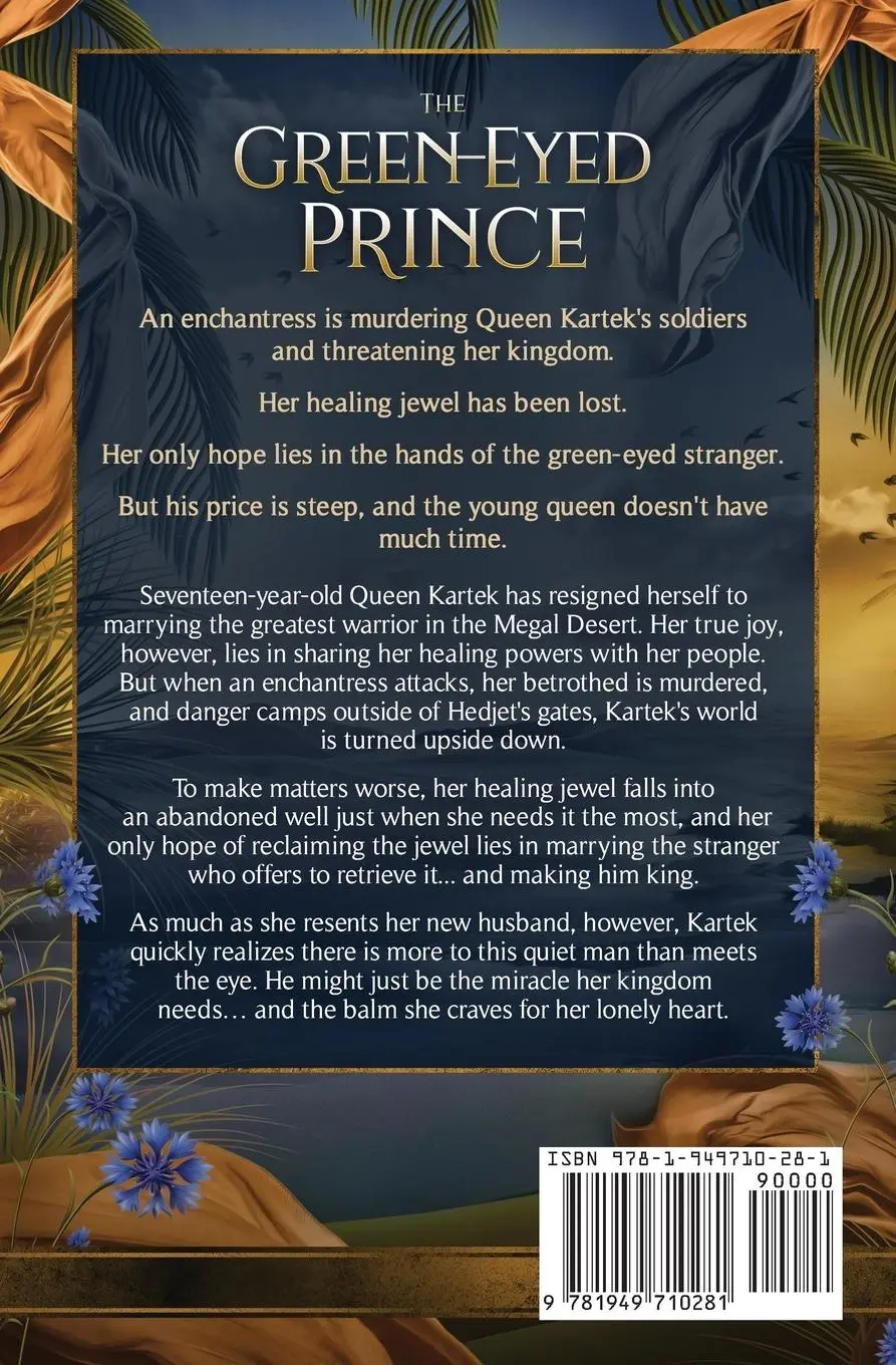 Rückseite: 9781949710281 | The Green-Eyed Prince | A Retelling of The Frog Prince | Fichter