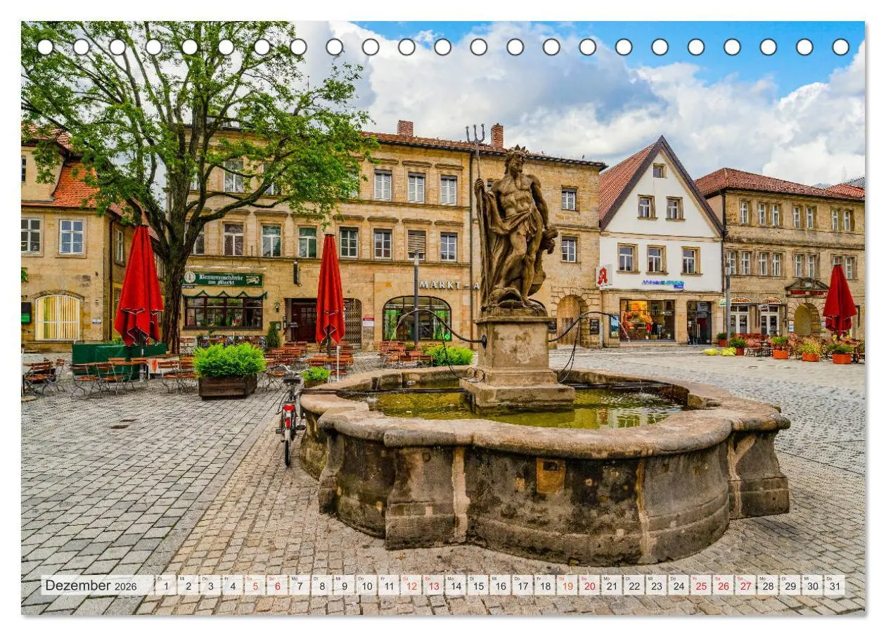 Bild: 9783457790281 | Bayreuth Impressionen (Tischkalender 2026 DIN A5 quer), CALVENDO...