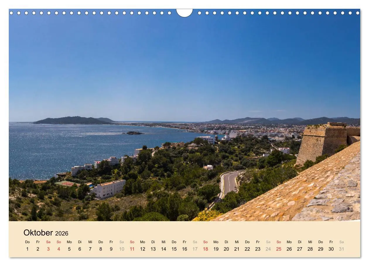 Bild: 9783457930281 | Ibiza Dalt Vila, Sa Penya und La Marina (Wandkalender 2026 DIN A3...