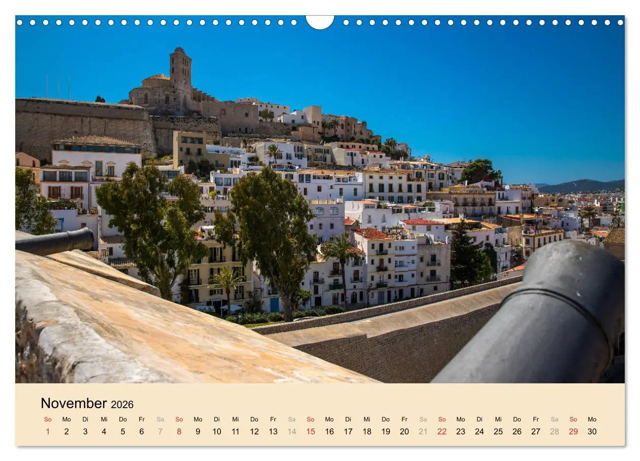 Bild: 9783457930281 | Ibiza Dalt Vila, Sa Penya und La Marina (Wandkalender 2026 DIN A3...
