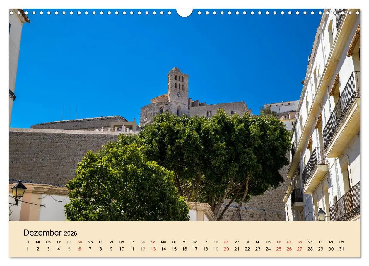 Bild: 9783457930281 | Ibiza Dalt Vila, Sa Penya und La Marina (Wandkalender 2026 DIN A3...