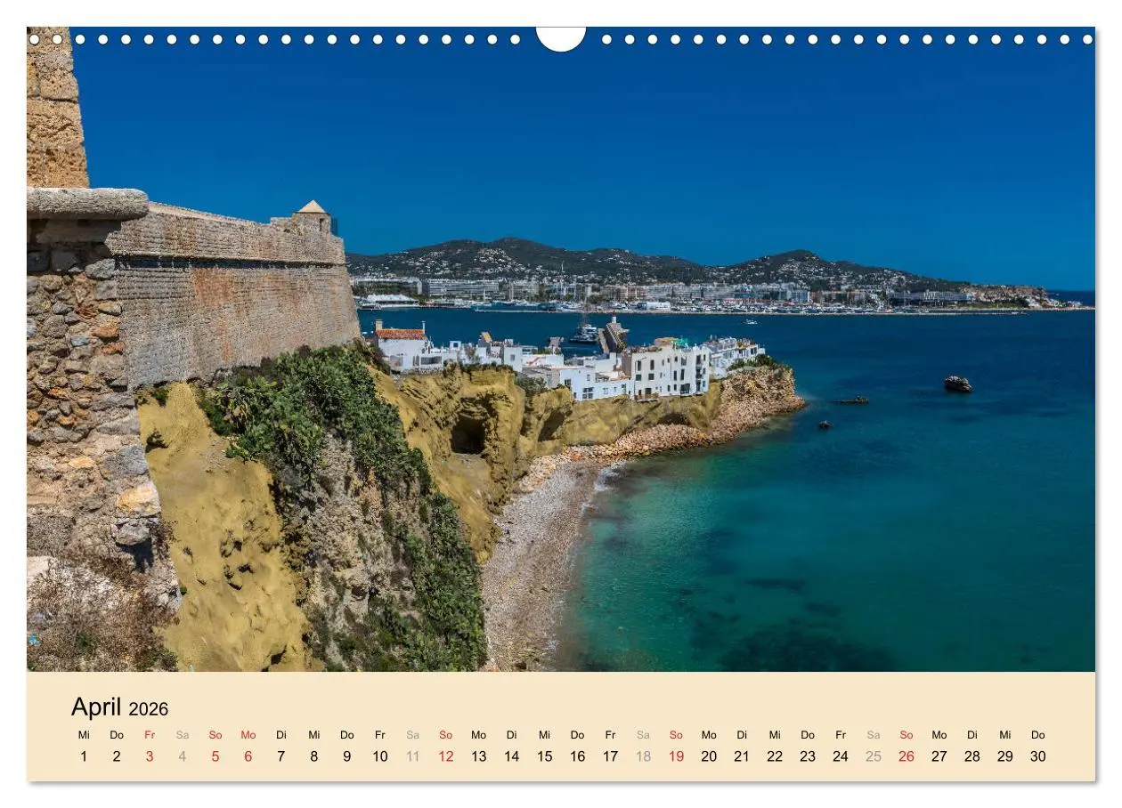 Bild: 9783457930281 | Ibiza Dalt Vila, Sa Penya und La Marina (Wandkalender 2026 DIN A3...