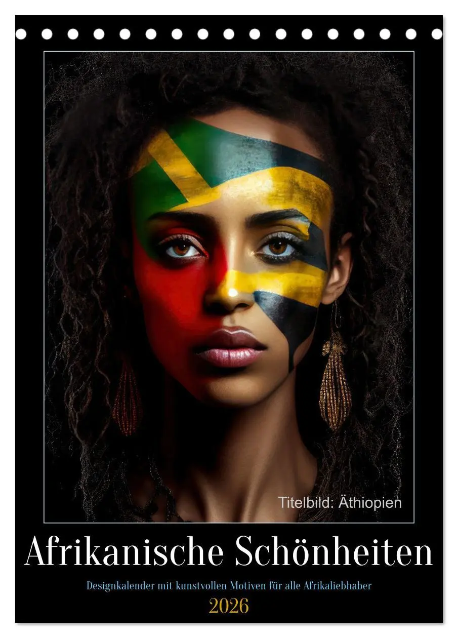 Cover: 9783516330281 | Afrikanische Schönheiten (Tischkalender 2026 DIN A5 hoch), CALVENDO...