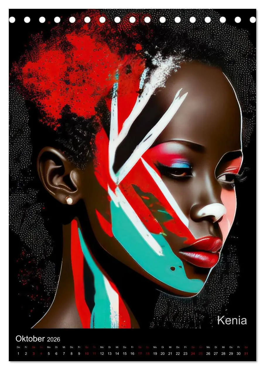 Bild: 9783516330281 | Afrikanische Schönheiten (Tischkalender 2026 DIN A5 hoch), CALVENDO...