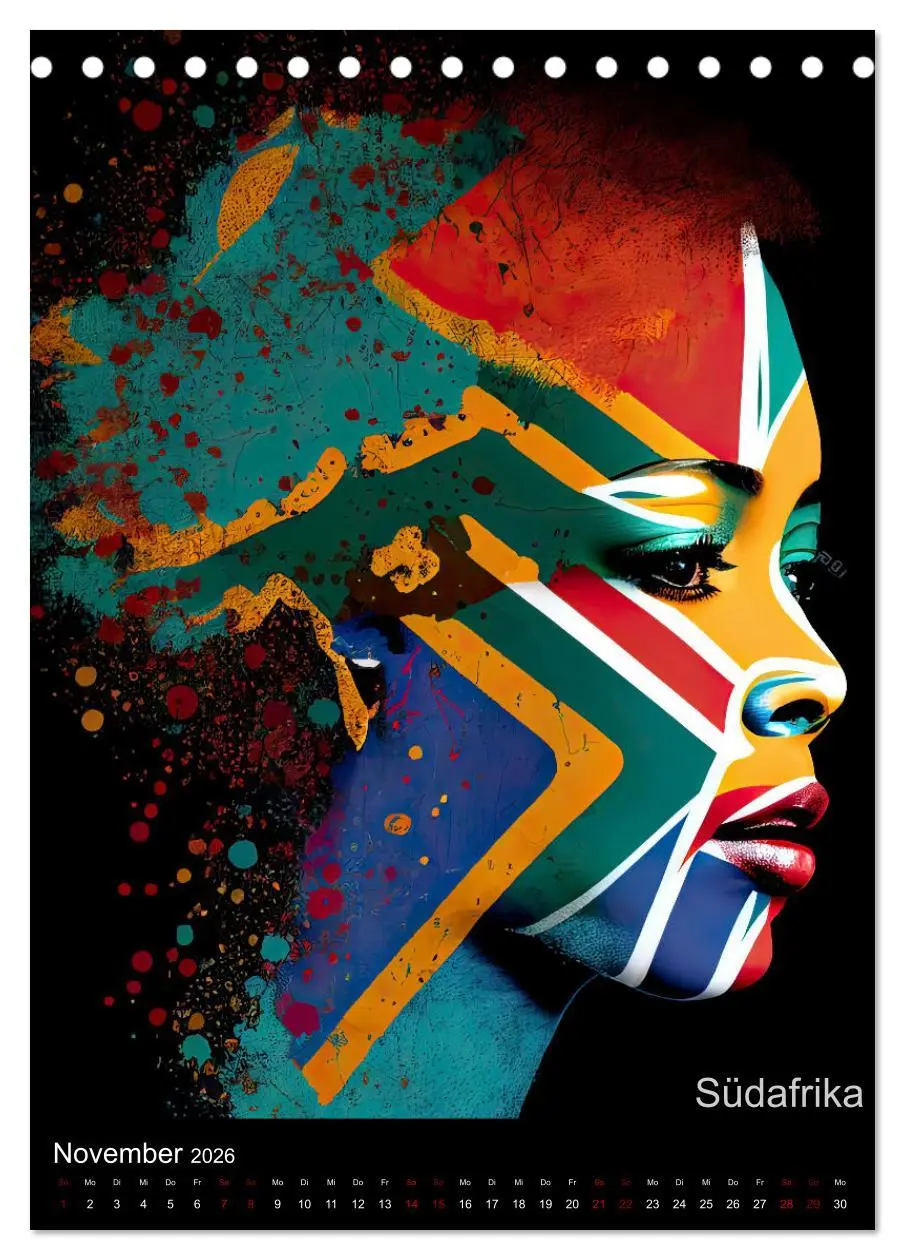 Bild: 9783516330281 | Afrikanische Schönheiten (Tischkalender 2026 DIN A5 hoch), CALVENDO...