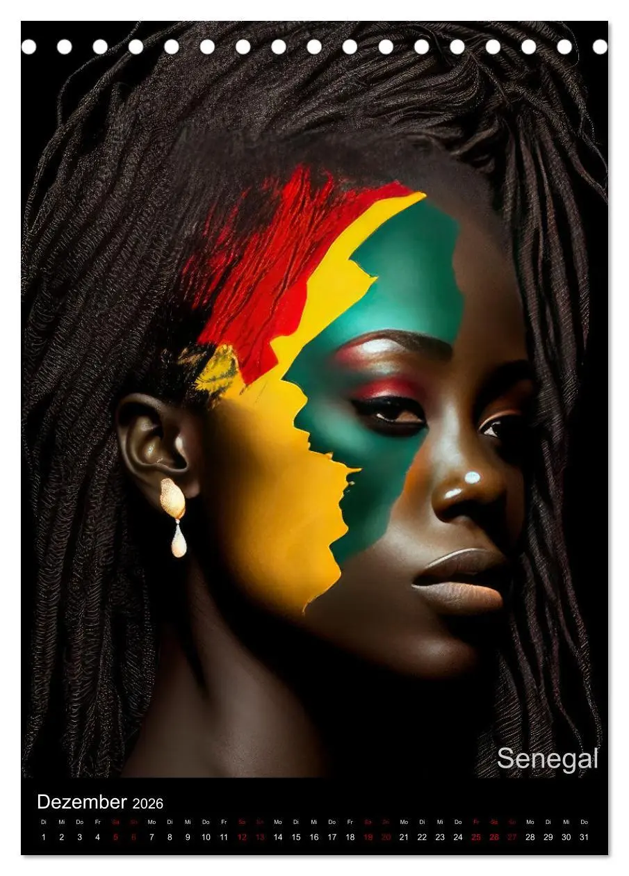 Bild: 9783516330281 | Afrikanische Schönheiten (Tischkalender 2026 DIN A5 hoch), CALVENDO...