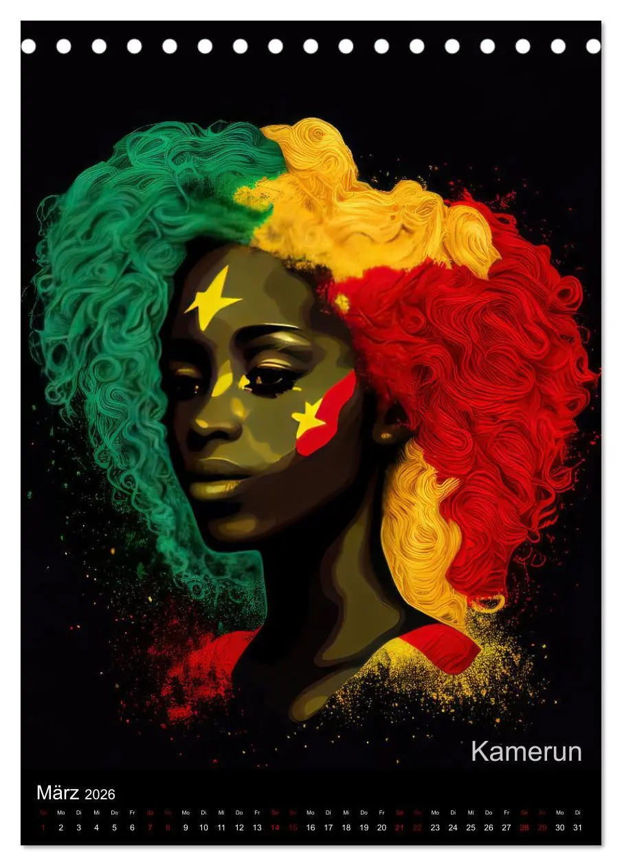 Bild: 9783516330281 | Afrikanische Schönheiten (Tischkalender 2026 DIN A5 hoch), CALVENDO...