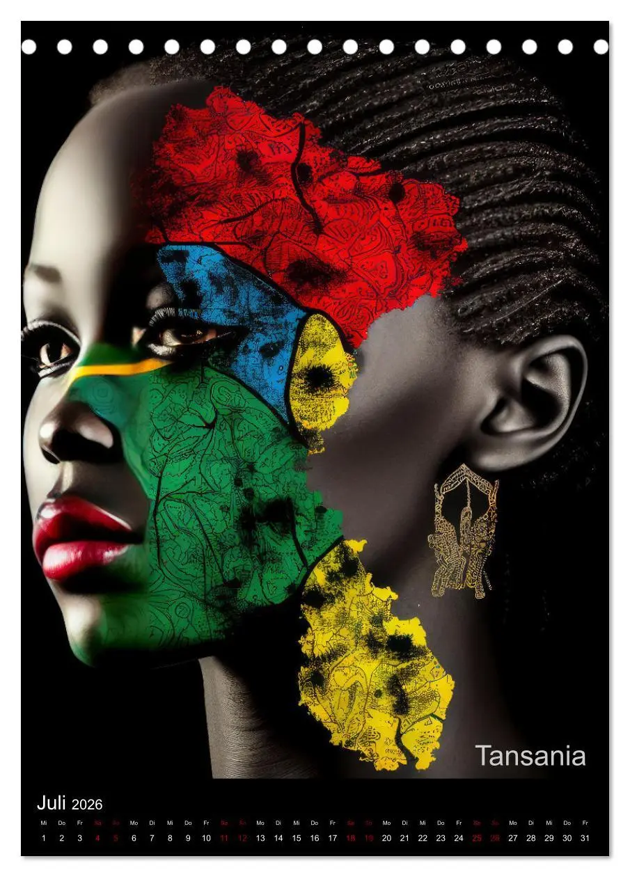 Bild: 9783516330281 | Afrikanische Schönheiten (Tischkalender 2026 DIN A5 hoch), CALVENDO...