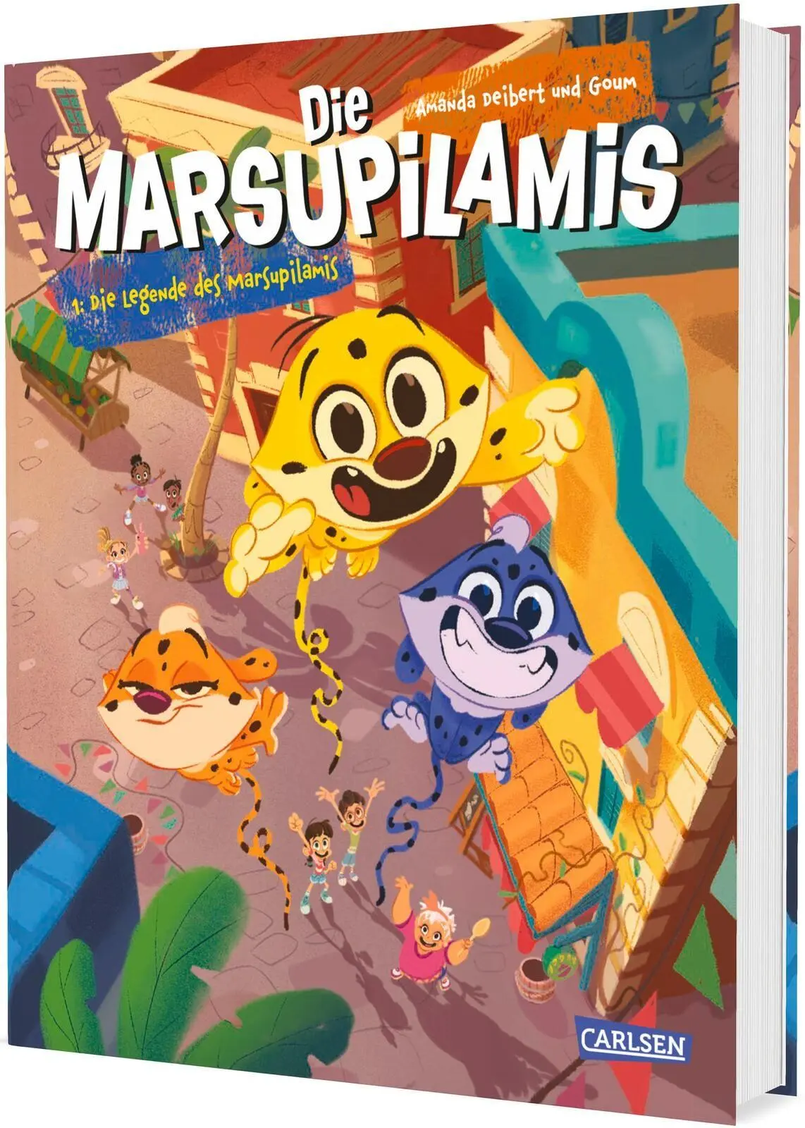Cover: 9783551810281 | Die Marsupilamis 1: Die Legende der Marsus | Amanda Deibert | Buch