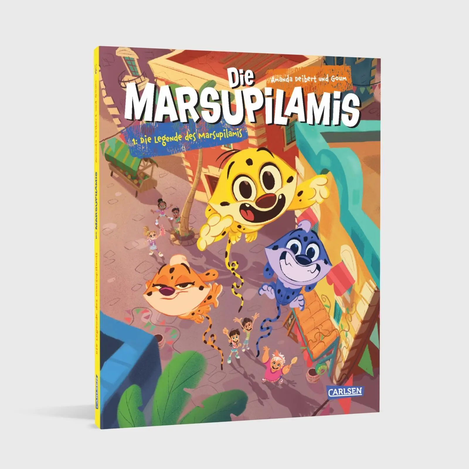 Bild: 9783551810281 | Die Marsupilamis 1: Die Legende der Marsus | Amanda Deibert | Buch