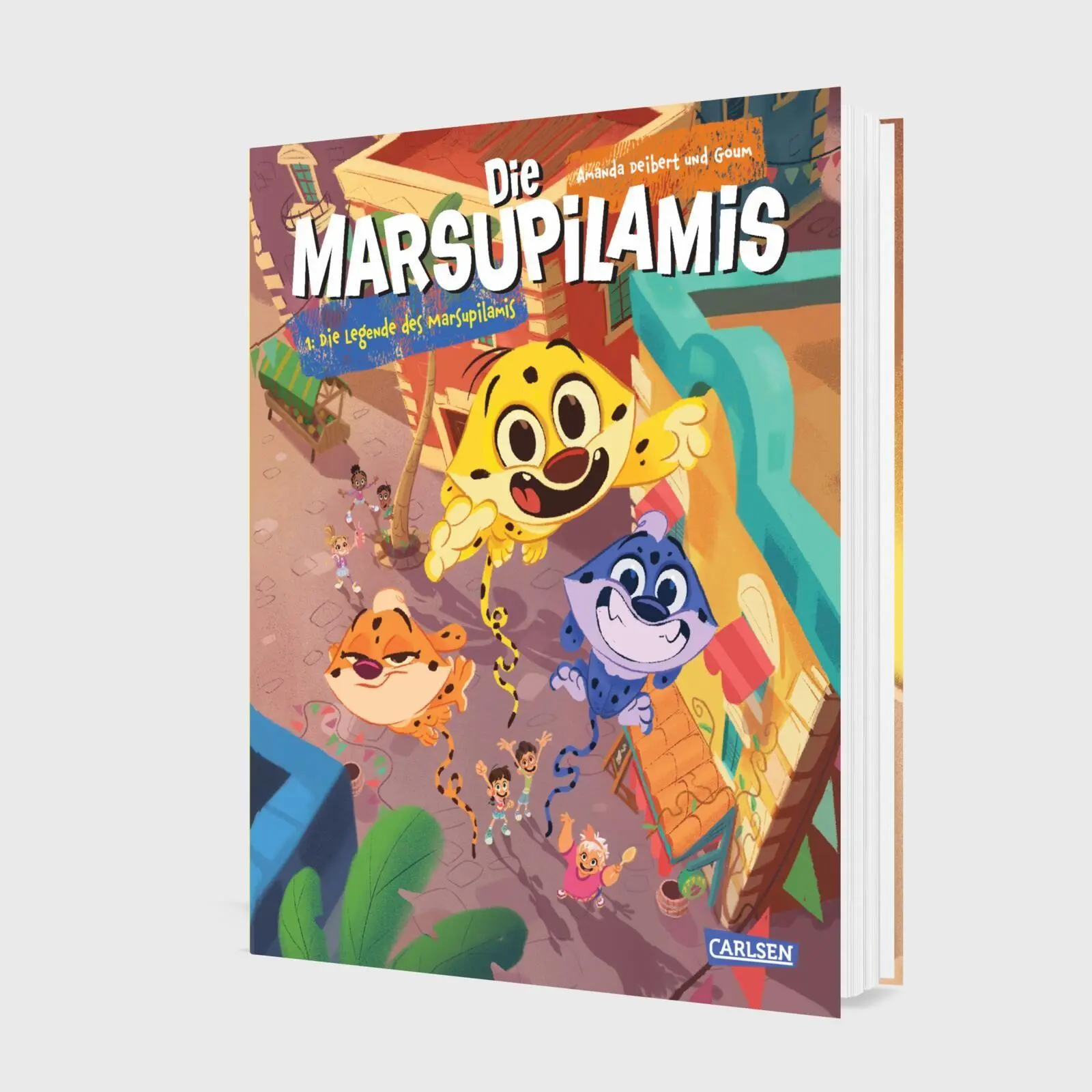 Bild: 9783551810281 | Die Marsupilamis 1: Die Legende der Marsus | Amanda Deibert | Buch