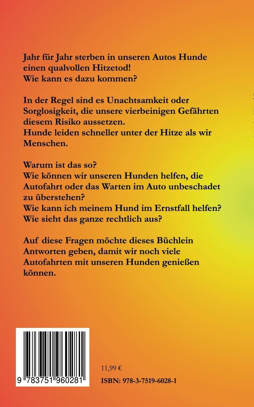 Rückseite: 9783751960281 | Hunde in der Hitzefalle | Sabine Bender | Taschenbuch | Paperback
