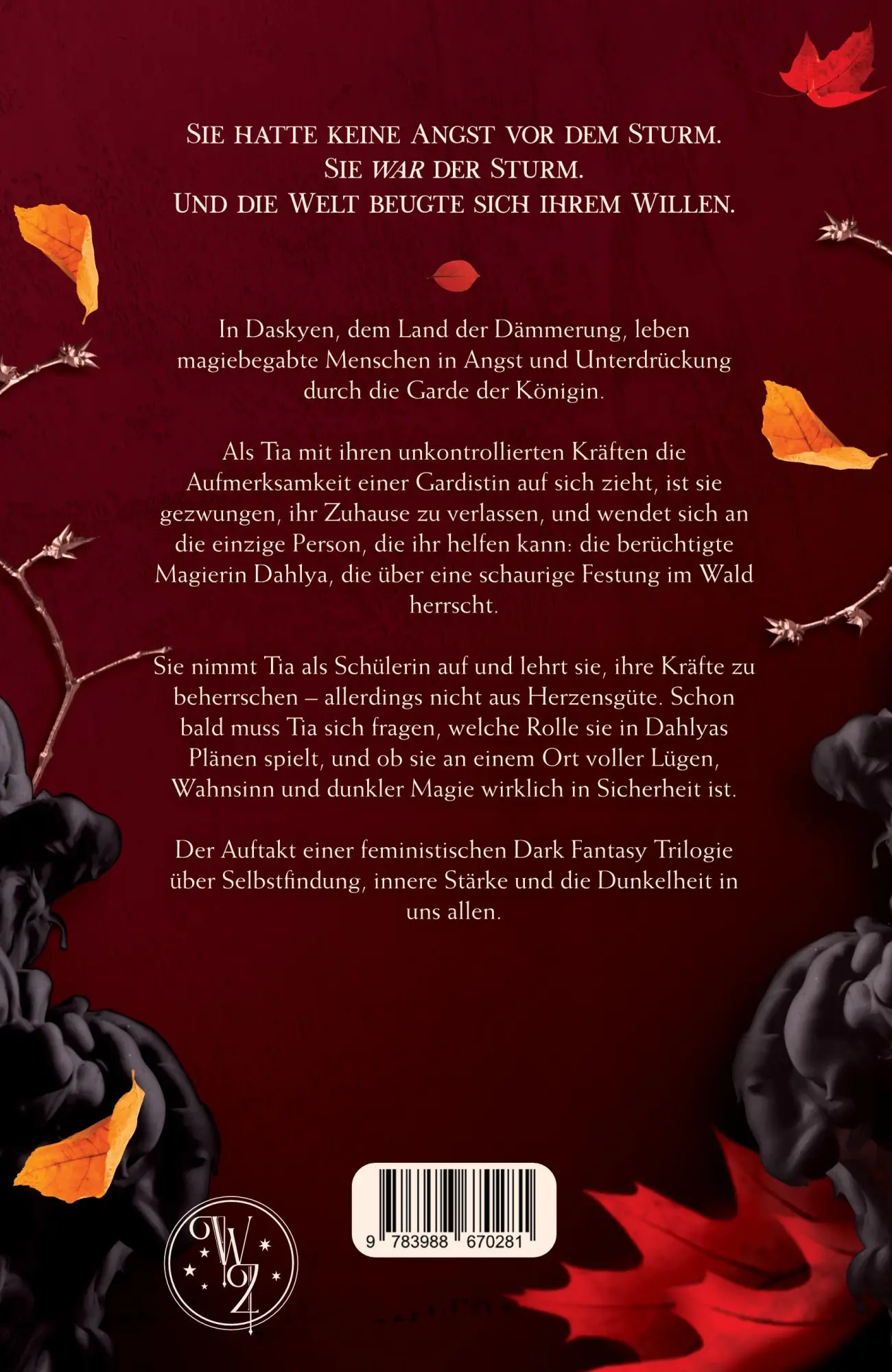 Rückseite: 9783988670281 | Wie Schatten in der Dämmerung | Dark Queer Atmosphärisch | Strange
