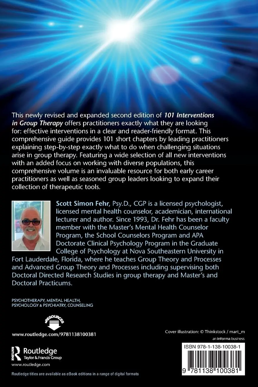 Rückseite: 9781138100381 | 101 Interventions in Group Therapy | Scott Simon Fehr | Taschenbuch
