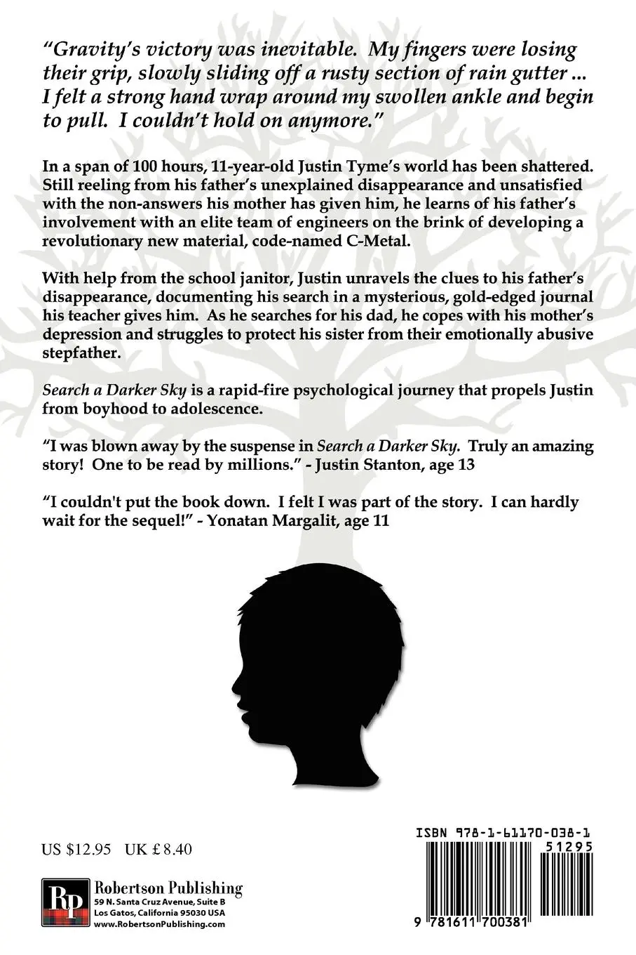 Rückseite: 9781611700381 | Search a Darker Sky. a Cleft Mind | Devik Schreiner | Taschenbuch