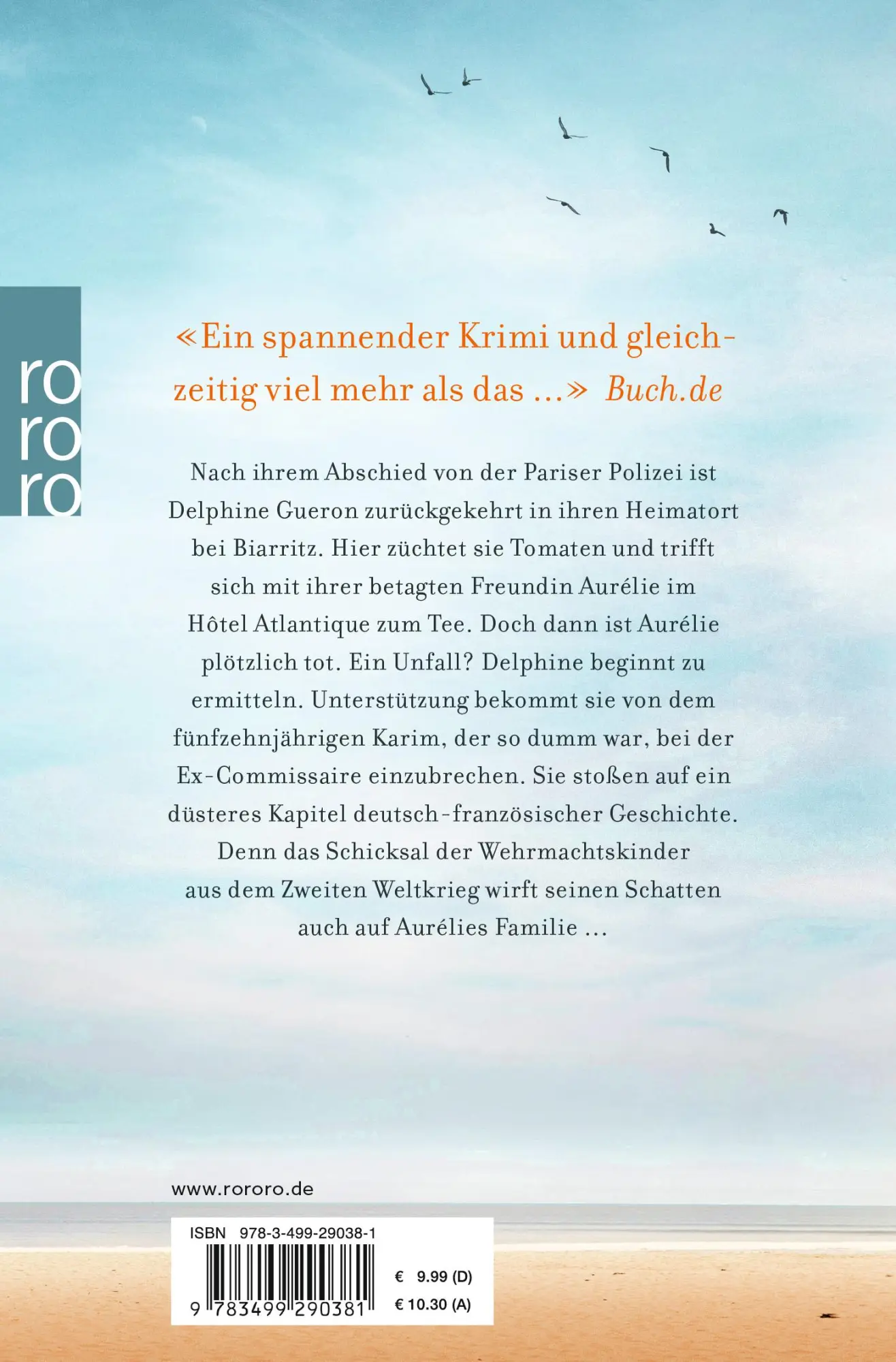 Rückseite: 9783499290381 | Hôtel Atlantique | Valerie Jakob | Taschenbuch | 480 S. | Deutsch