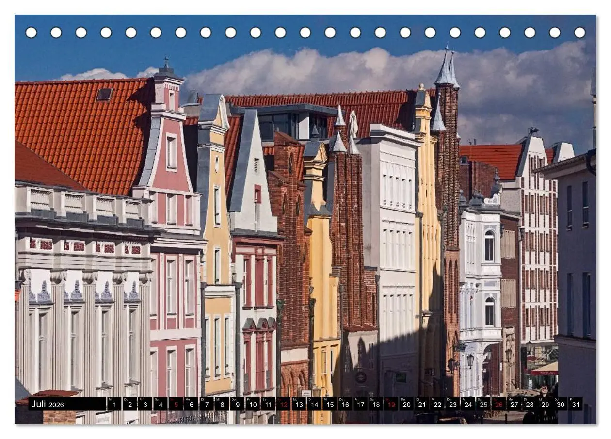 Bild: 9783516010381 | Ostseeperle Stralsund (Tischkalender 2026 DIN A5 quer), CALVENDO...
