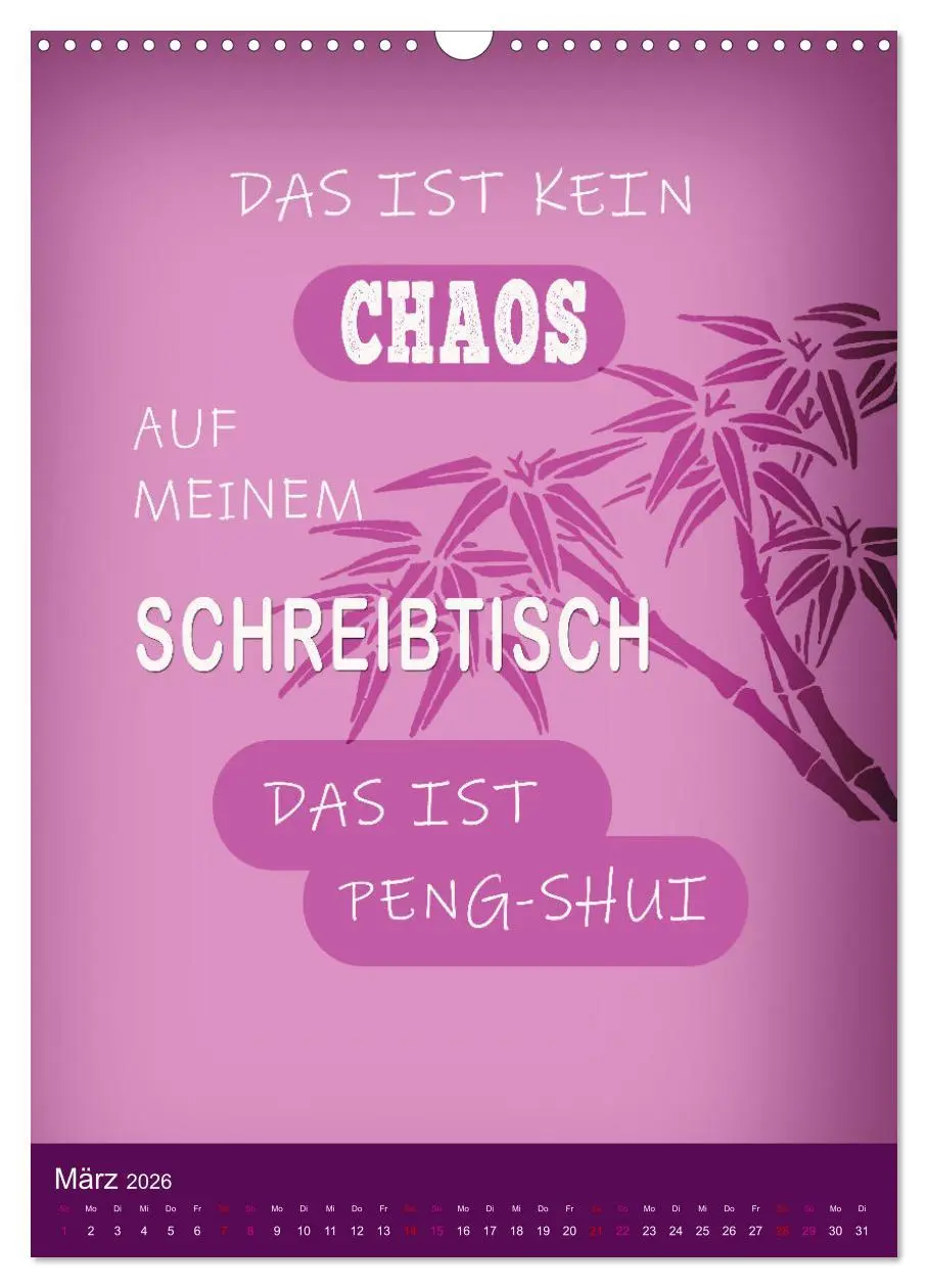Bild: 9783516250381 | Büro und so ... (Wandkalender 2026 DIN A3 hoch), CALVENDO...