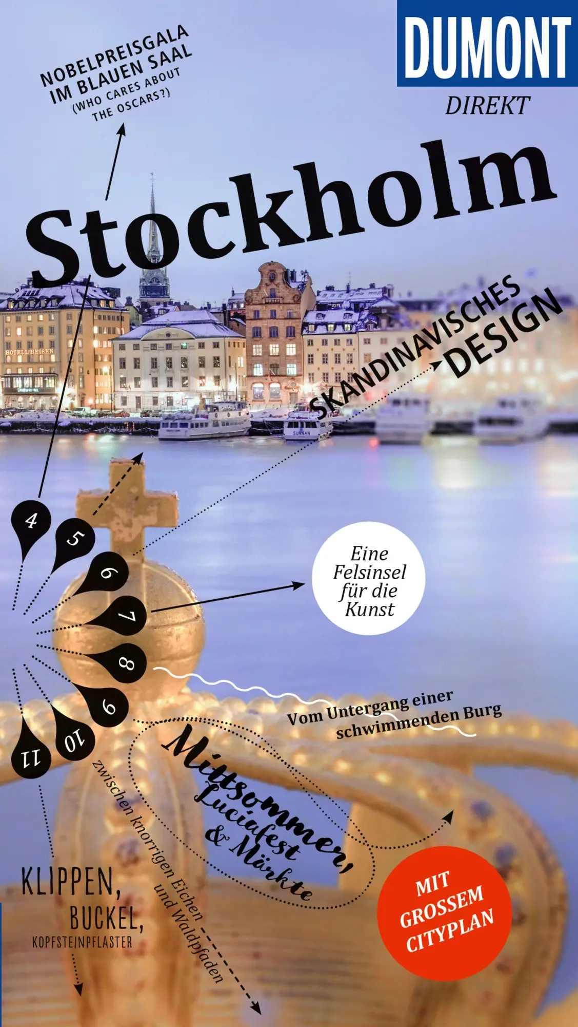 Cover: 9783616000381 | DUMONT direkt Reiseführer Stockholm | Mit großem Cityplan | Juling