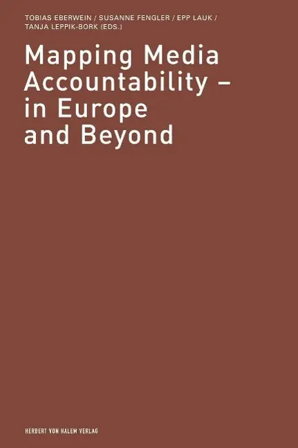 Cover: 9783869620381 | Mapping Media Accountability - in Europe and Beyond | Eberwein (u. a.)