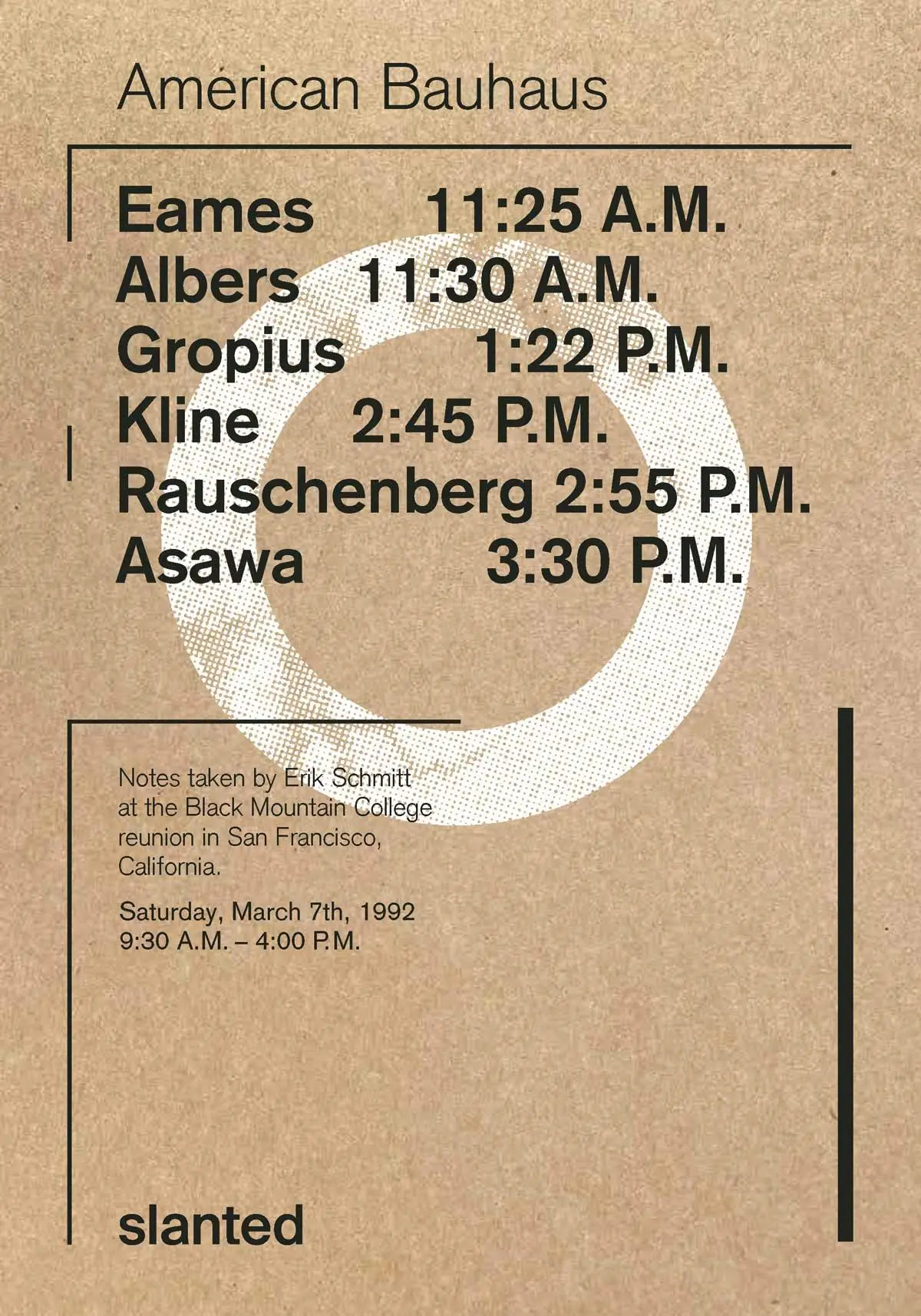 Cover: 9783948440381 | American Bauhaus | Erik Schmitt | Taschenbuch | 112 S. | Englisch