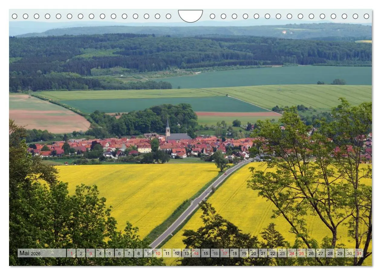 Bild: 9783457910481 | Das Eichsfeld - idyllisch, historisch, wunderschön (Wandkalender...