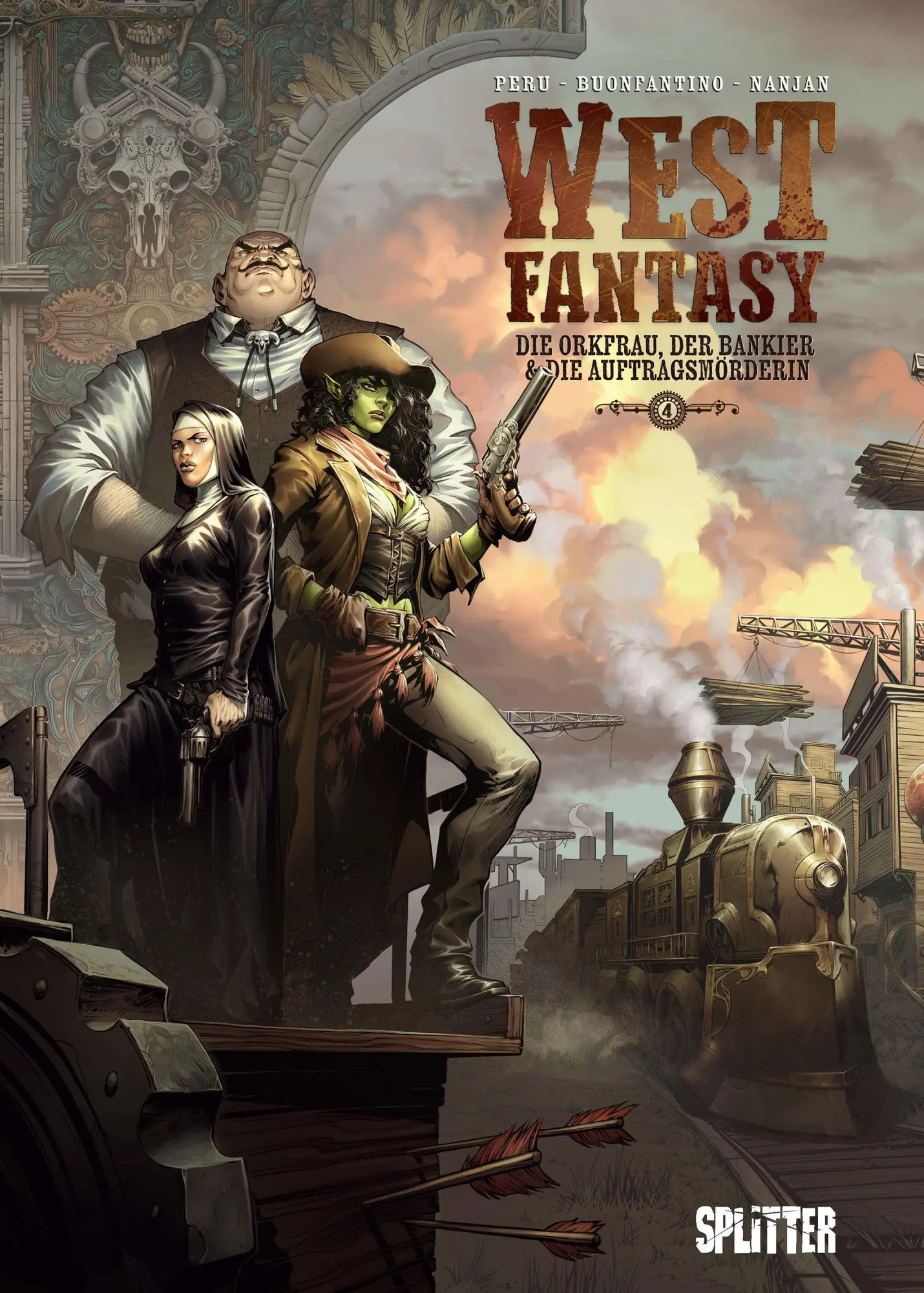 Cover: 9783689500481 | West Fantasy. Band 4 | Die Orkfrau, der Bankier &amp; die Auftragsmörderin