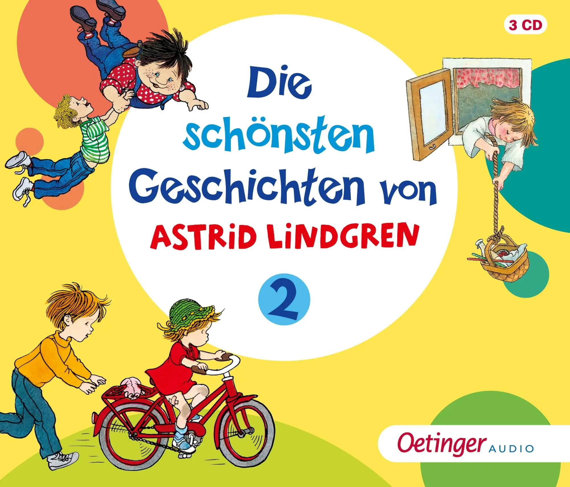 Cover: 9783837310481 | Die schönsten Geschichten von Astrid Lindgren 2 (3CD) | Lindgren | CD