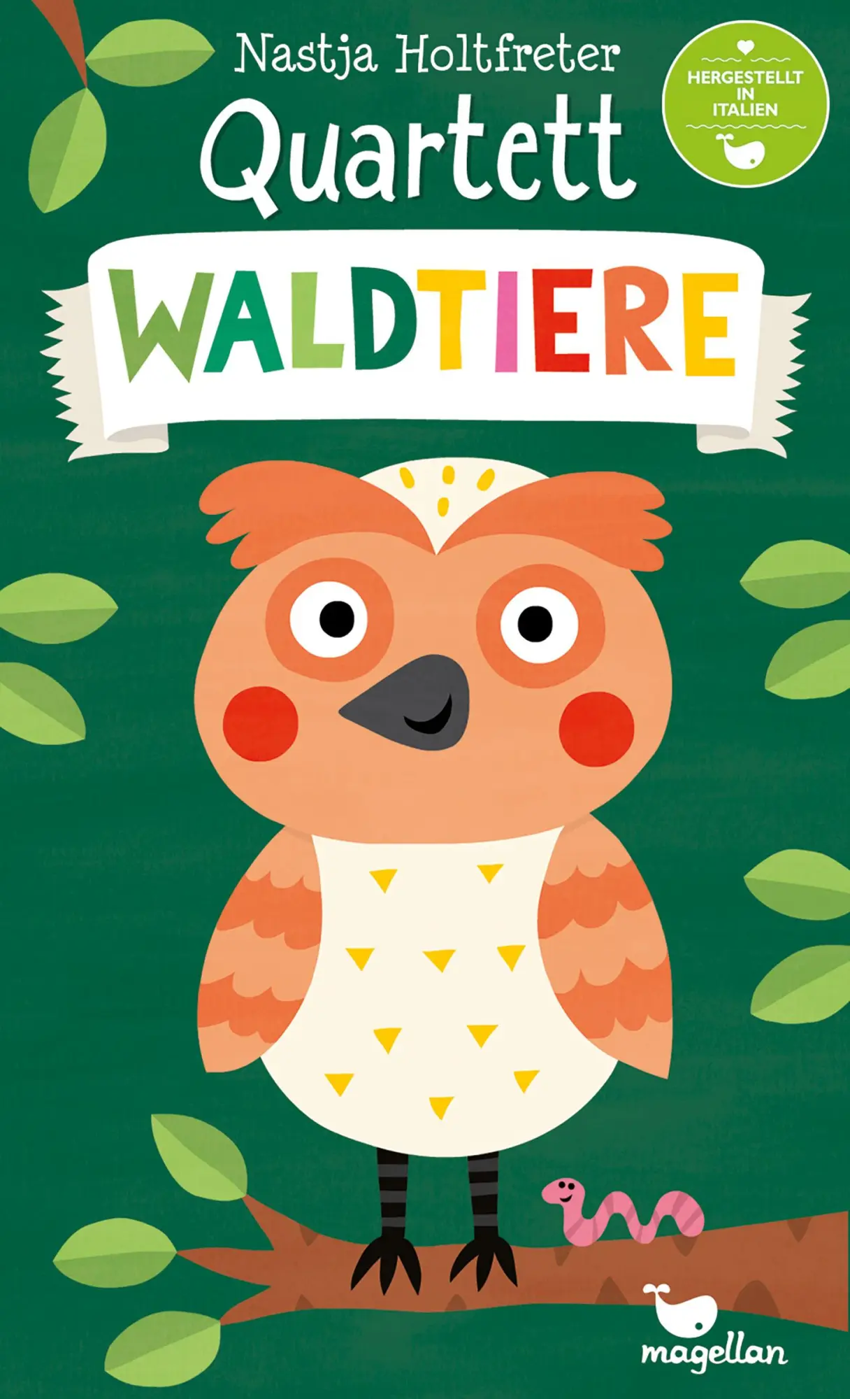 Cover: 4260671130581 | Quartett - Waldtiere | Der Spieleklassiker für Kinder ab 5 Jahren