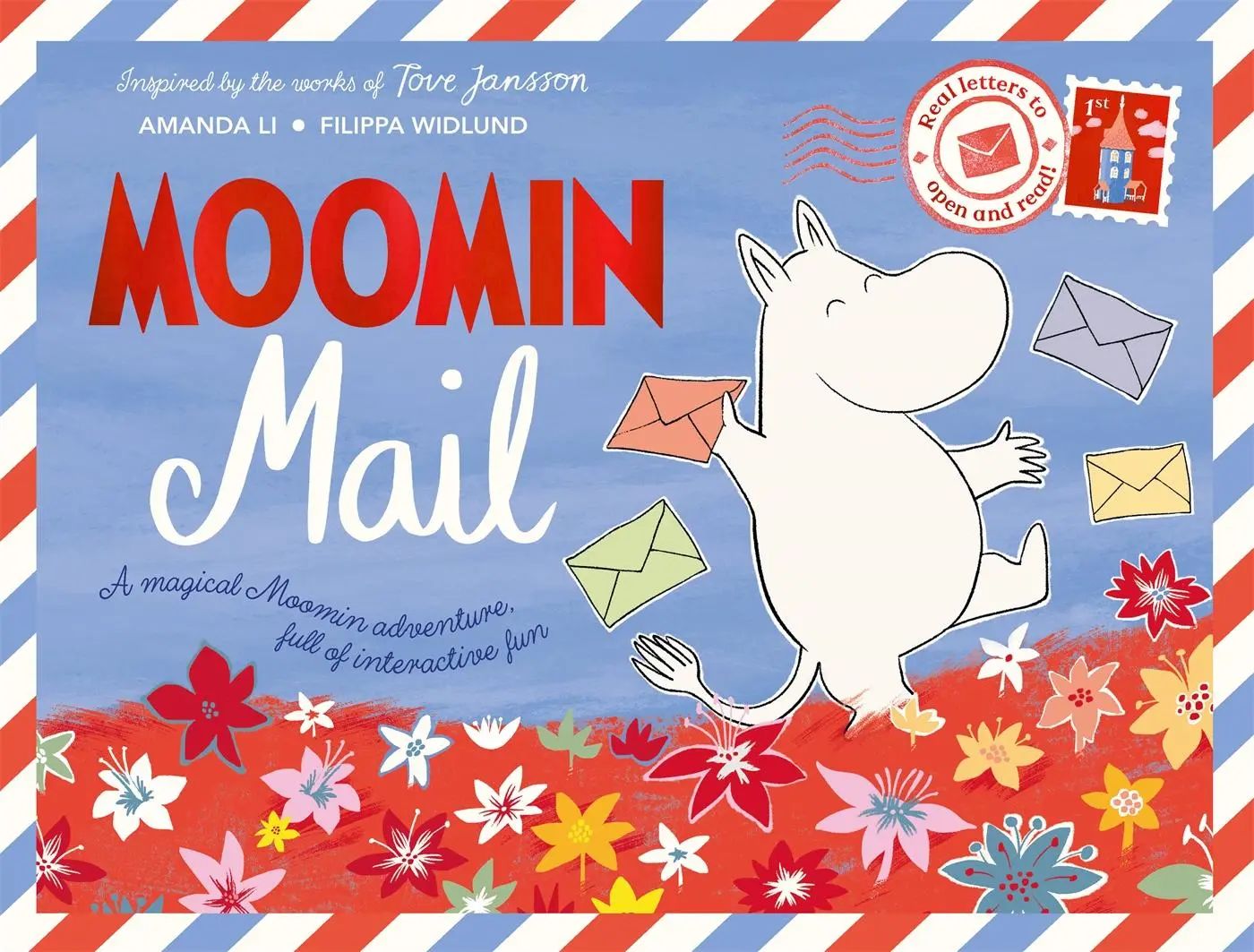 Cover: 9781035050581 | Moomin Mail | A beautiful gift book with real letters to open and read